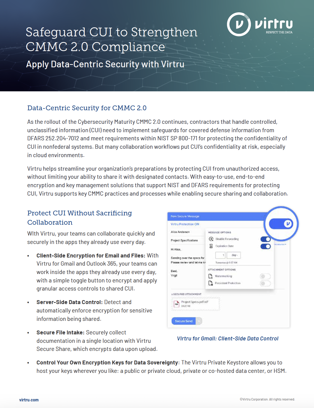 CMMC Data Sheet Cover Image