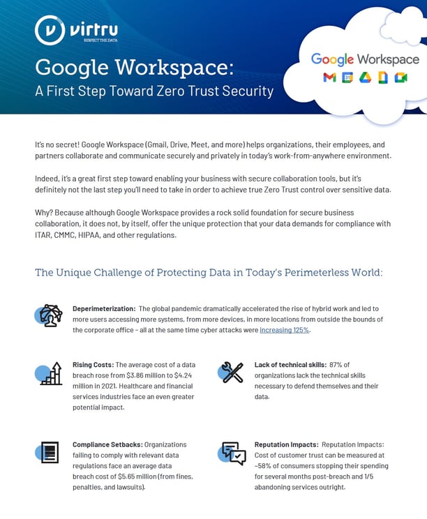 Google Workspace Zero Trust Guide