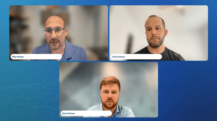 Collaborate webinar - mike, brett, cole