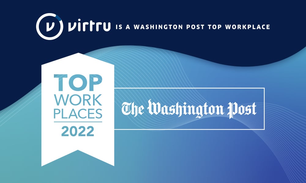 Virtru is recognized by The Washington Post as a Top Workplace in Washington, D.C. 