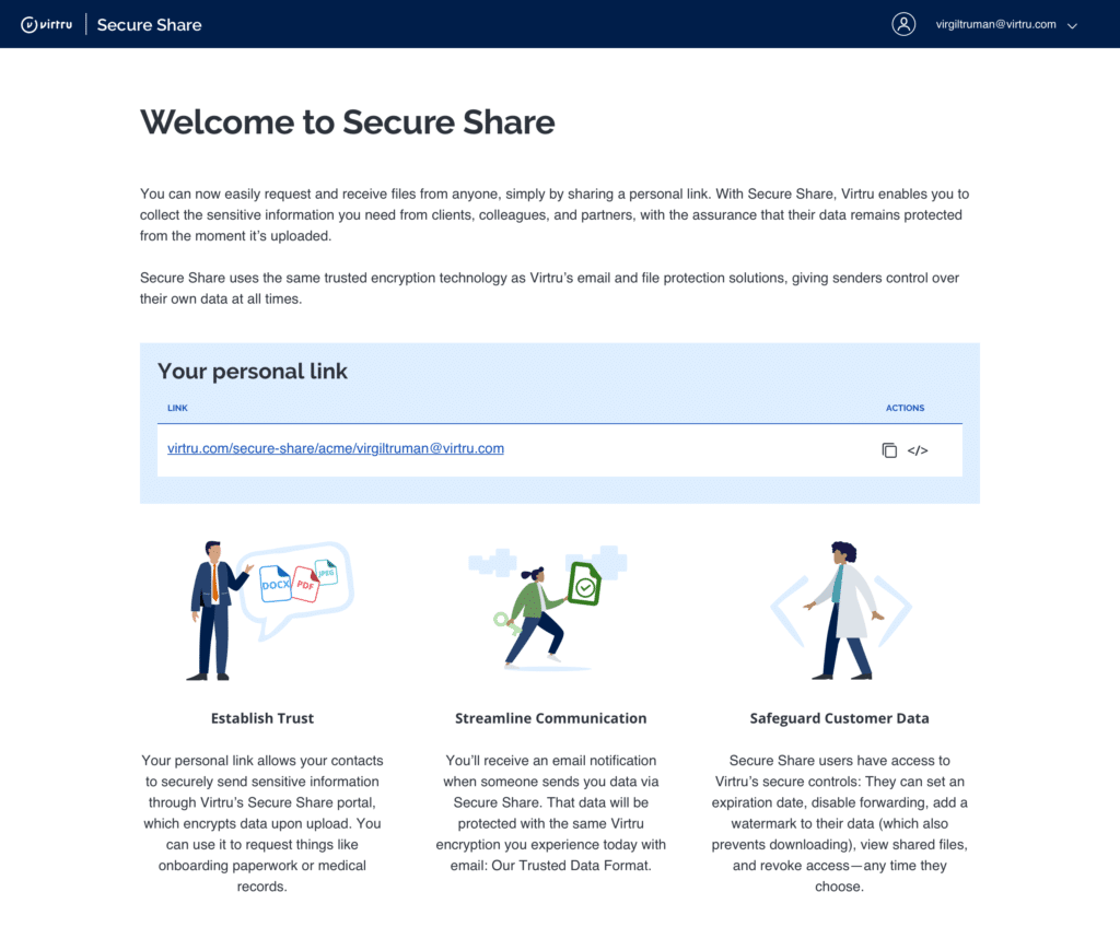 Introducing Virtru Secure Share: Encrypted File Sharing for Secure ...