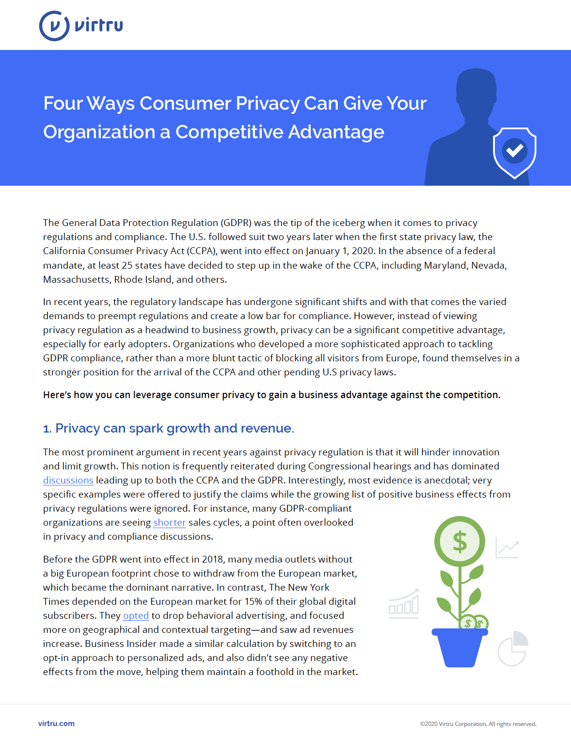 advantages of privacy