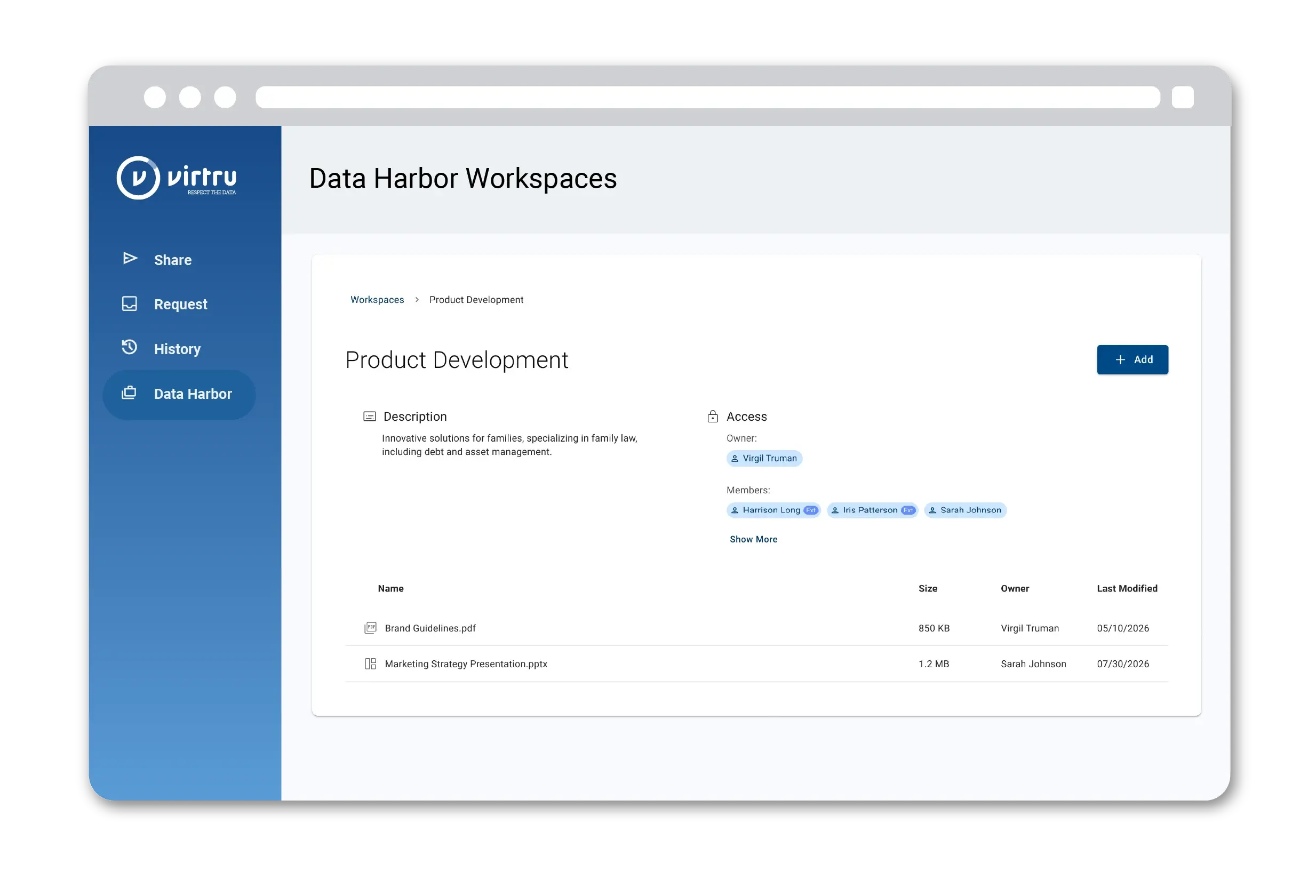26-Data Harbor-Workspaces-Recipient