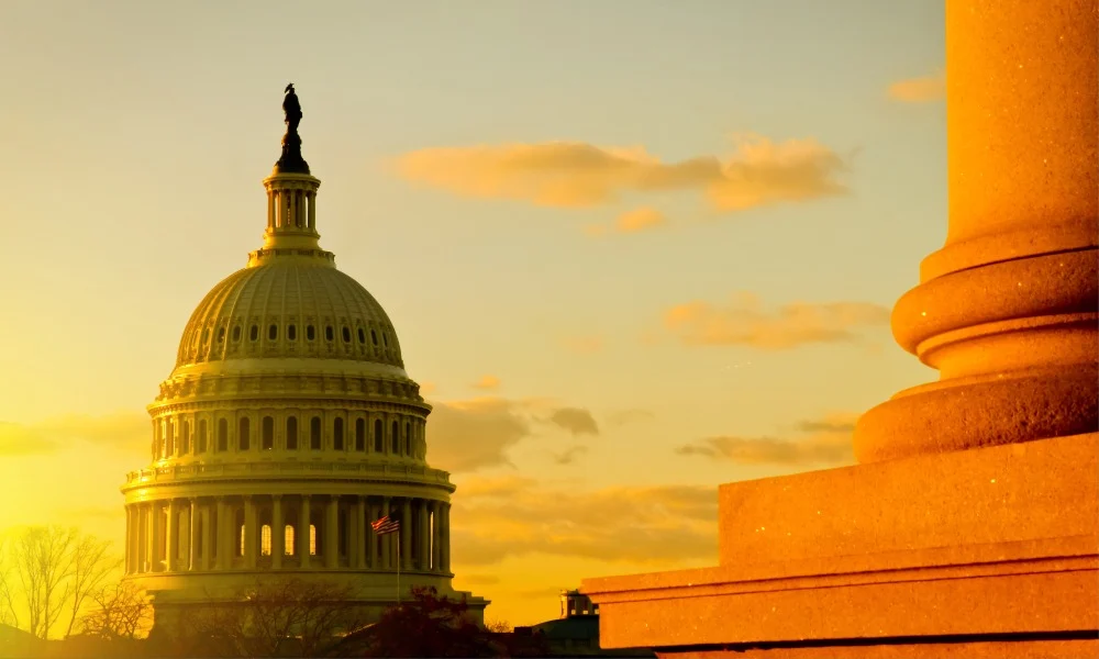 Sunset in DC