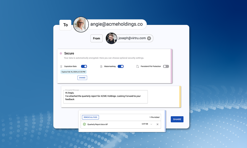 Secure Share Interface Blog