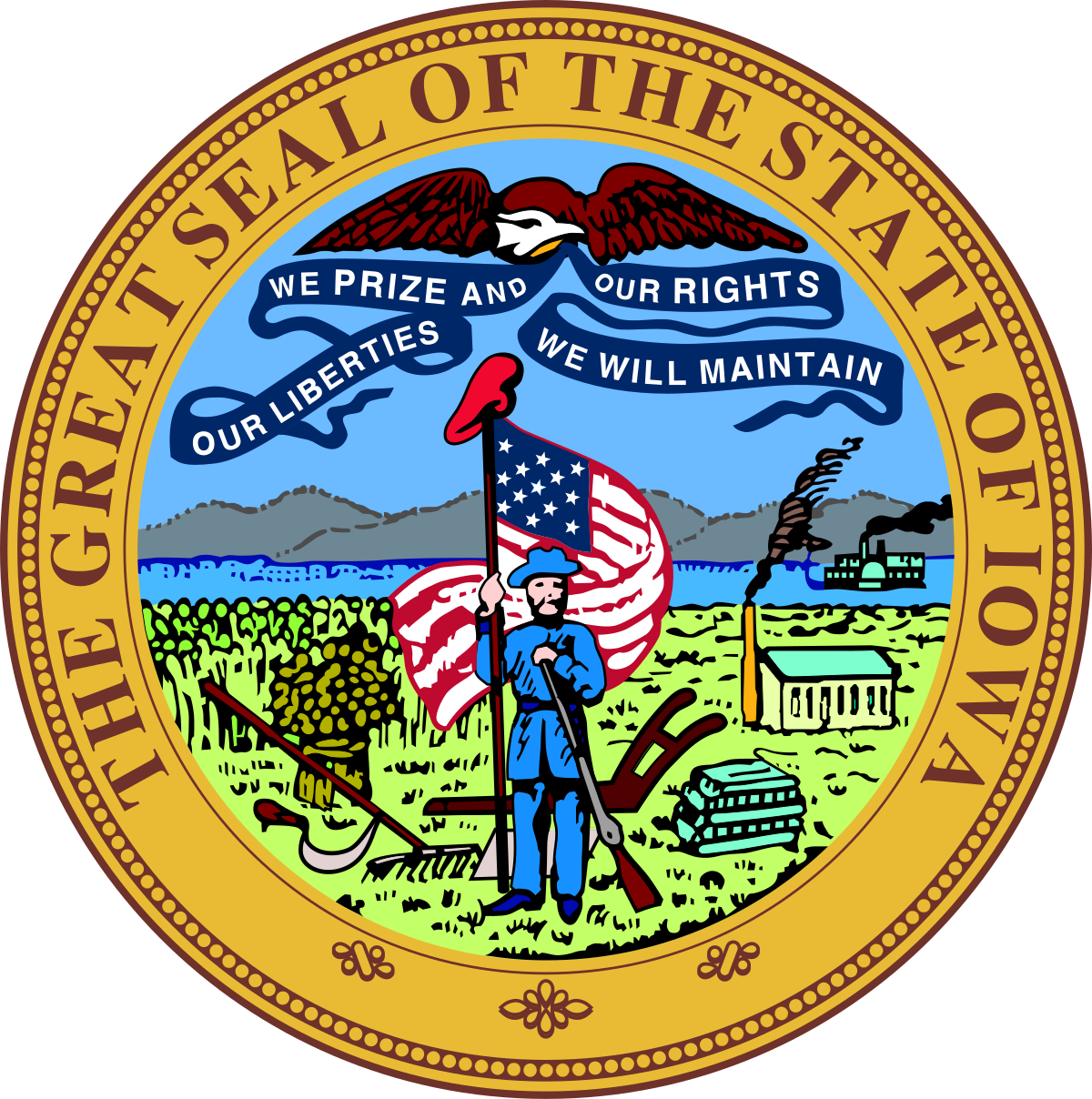 State Seal of Iowa